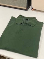（二手正品）UQ Uniqlo polo衫/經典/郵差綠色/L號/九成新