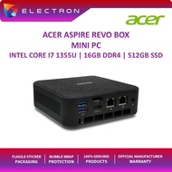Acer Aspire Revo Box RB102-13U7U Mini PC ( i7-1355U, 16GB, 512GB SSD, Intel, W11P)
