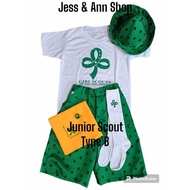 Type B for Junior Scout Uniform