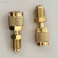 [yanyujiace] Safe Refrigerant Connection Tool Brass Sleeve Connector R32/r454b Air Conditioner Hose 