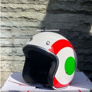 Vespa nations italy flag Helmet