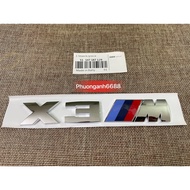 Stamp x3m logo x3m letter x3m bmw