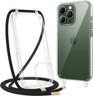 Wit's - iPhone 13 側揹式手機殼, 手機套繩, 防摔可拆手機掛繩, 手機殼