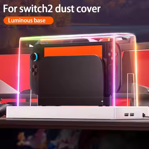 For Nintendo Switch 2 Acrylic Hard Case Anti-dust Waterproof Protective Cover For Nitendo NS 2 Game 