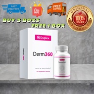 Duplex Derm360 -120 Vege Capsules LONG EXP / NEW STOCK ( BUY 3 BOXS FREE 1 BOX )