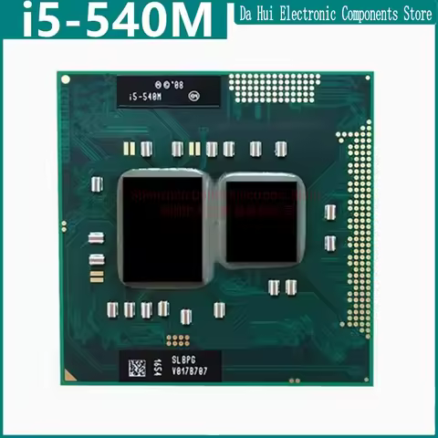 Core i5-540M 3M 2.53 GHz to 3.066 GHz i5 540M PGA988 HM57 HM55 QM57