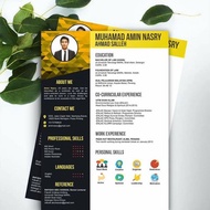 12 Template Resume Format Microsoft Word