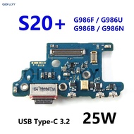 USB 25W Charger Charging Port Dock Board Flex Cable Connector For Samsung Galaxy S20 Plus S20+ G986B