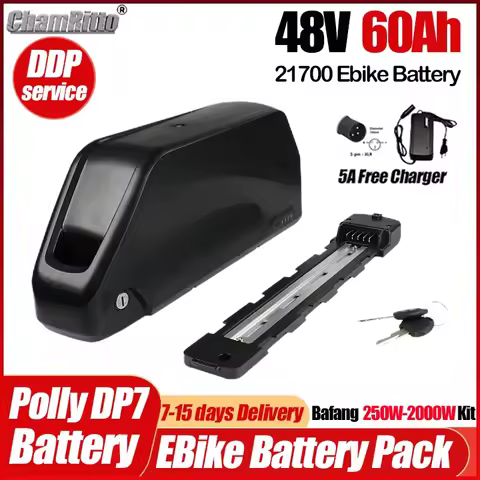 48V 30 40ah 45 50 60ah Battery Electrical Bicycle chamrider 21700 Lithium battery E bike Bafang 1000