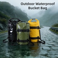 50L/80L PVC Outdoor Waterproof Bucket Bag/Backpack
