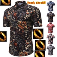 KEMEJA The Most popular flora batik Shirt For Men tt6qq
