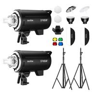 2Pack DP800III Speedlite Studio Flash Strobe Monolight Bowens Mount Kit for Studio Photography Shoot