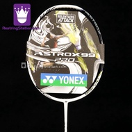[Ready Stock, 100% Genuine] Yonex Astrox 99 Pro (White Tiger) Kento Momota Badminton Racket [FOC BG6