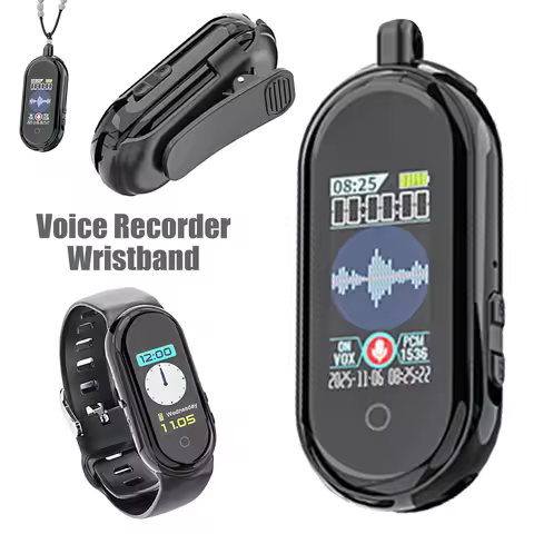 AI Note Voice Recorder with Transcribe＆Summarize Noise Cancellation Technology 64GB Memory Audio Rec