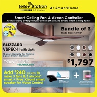 [Bundle Promo] SMART CEILING FAN &amp; AIRCON CONTROLLER.. PO ECO BLIZZARD and Aircon Controller + Smart Voice Control