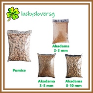 Pumice Stones (1-11mm, 5-15mm) / Akadama (2-3mm, 3-5mm, 8-10mm) for Cacti Cactus Succulents
