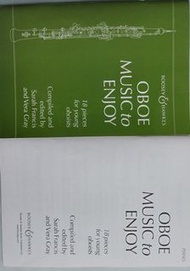 雙簧管 書Oboe Music to Enjoy-18 pieces for young oboists