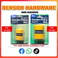 Pi7 ABS Material 3/4" Hose Connector 322 / Pi7 ABS Material 1/2" Hose Connector 323