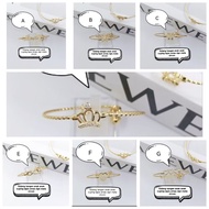 RS638. Wholesale xuping children's bracelets with love, flower, butterfly motifs