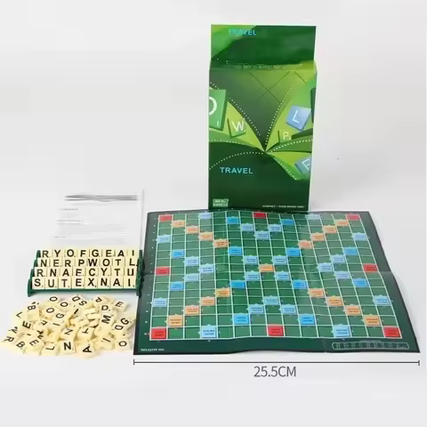 2-4 Players English Words Spelling Board Game Parent-child Alphabet Spell Interactive Game for Famil
