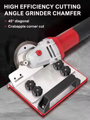 45 Degree Angle Grinder Stand Chamfer 100 Type Ceramic Tile Cutting 45° Angle Tile Chamfering Tool C