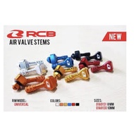 RCB RACING BOY Air Valve Stem Alloy 8mm 10mm UNIVERSAL