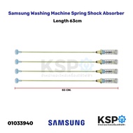 SAMSUNG Washing Machine Shock Spring Absorber, Suspension Rods, Length 63cm (Pack of 4 pieces), Washing Machine Shock Absorbers, Washing Machine Part