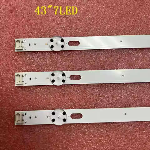 3 PCS/set LED bar for TV 43UJ630y 43UJ6300 43UJ6500 43UJ6560 43UJ651V 43UJ561V 43UJ701V 43UK6200 43U