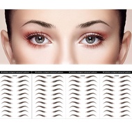 DAGEDA Brown 40 Pairs 4 PC 4D Eyebrow Transfers Stickers, Long Lasting Natural Waterproof Bionic Eye