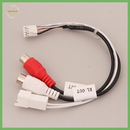 EPMN> 8P RCA RR RL Audio Output MaleFemale Plug Cable Android Car Radio Multimedia Universal TS10 TS