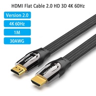 Vention HDMI Vention 4K/60HZ HDMI 2.0 Cáp Cho Mi HDTV HDMI 2.0 Bộ Chuyển Đổi Cáp Âm Thanh Cho PS4 Má