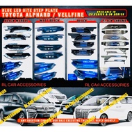 Lexus LM350 Toyota vellfire alphard Anh20 agh30 AH40 2016 - 2025 foot door side step led fog light L