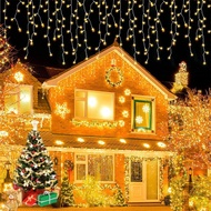 Lampu Raya 2025 Lampu Hiasan 5M 216LED Lampu Kelip Kelip Raya Fairy Light Outdoor Waterproof Christm