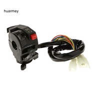 HUARMEY Headlight Horn Indicator Starter Switch Assembly for 100cc-250cc ATV Motorcycle