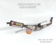 Fiz R Knalpot Fiz R Akrapovic Standar Racing Galvanis
