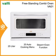 Vatti VA01 25L Free-Standing Combi Oven with Combi Steam + Oven Function, 20 Auto Cooking Menu, Auto
