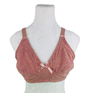 Full Cup Bra Women Lady Wireless No Span Plus Size Cup CD #36~46 / Baju Dalam Wanita Tiada Besi Paka