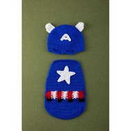 Captain america knit costume