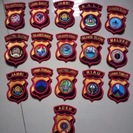 Bordiran Badge Timbul Bordiran Badge Lokasi Custom