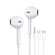 Original Wired Earphones For iPhone 15/14/13/12/11 Pro Max 7/8Plus XR/XS/SE/X iPad In-Ear Earbuds Li