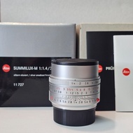 Leica 35mm f1.4 fle ii Silver 11727 完美無瑕
