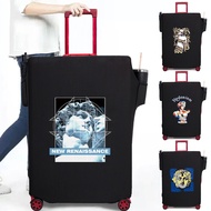 Trolley Baggage Travel Bag Dust Cover Aesthetically pleasing Suitcase Protective Baggage Cover Sculp