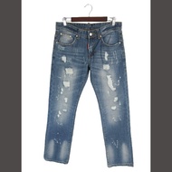 AG Jeans Pants Indigo Damaged denim Direct from Japan Secondhand