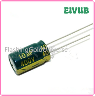 EIVUB 100PCS-500PCS 400V10UF 10UF 400V Electrolytic Capacitor volume 10*17 10*13 best quality New origina LKJNV