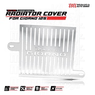 MOKOTO ELITE SERIES GIORNO 125 RADIATOR COVER STAINLESS STEEL CHROME ELITE-11855 ENGINE COVER