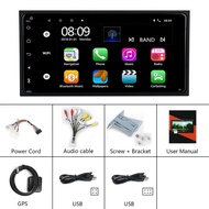 [4GB+32GB]Android 11 Car Video Player 7 Inches 2 DIN for Toyota Android Car Radio WIFI GPS Navigatio