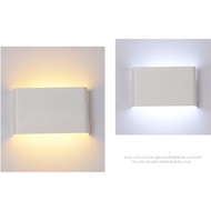 Black and white minimalist long wall lamp creative bedroom bedside lamp corridor foyer long wall lam