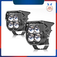 TDGO Motorcycle 60W LED headlights, spotlights, strong light, external lenses, street lights