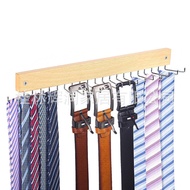 Belt Hanger Wall-Mounted Tie rack Rotating Belt Storage Device Tie Hanging Entrance Storage 20 Hook 