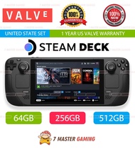 Original Valve SteamDeck (Steam Deck) Handheld Gaming Console - 64GB / 256GB / 512GB - Brand New Set